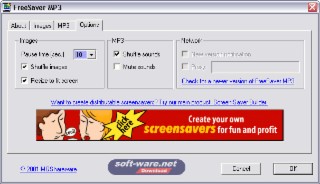 FreeSaver MP3 Screenshot