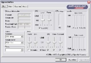 AC3Filter Screenshot