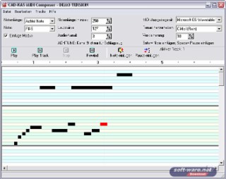 MIDI-Composer Screenshot