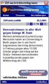ZDF-Nachrichten Screenshot