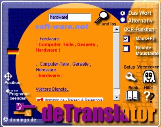 deTranslator Screenshot