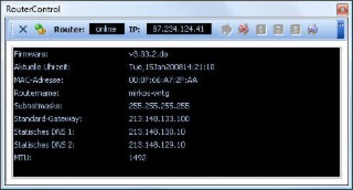 RouterControl Screenshot