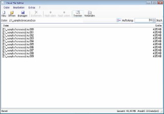 File Splitter Screenshot