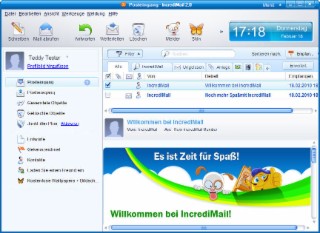 IncrediMail Screenshot