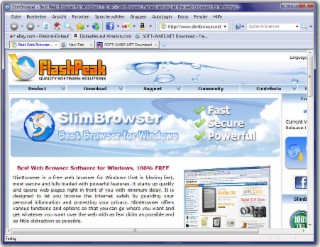 SlimBrowser Screenshot