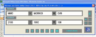 Römisch-Rechner Screenshot