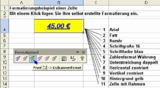 Formatpinsel Screenshot
