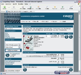 CaupoShop Screenshot