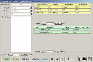 vZ-Inventur Screenshot