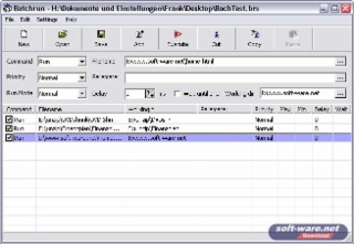 Batchrun Screenshot