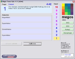 Finanz-Quiz Screenshot