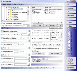 FileRenamer Screenshot