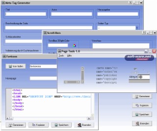 Page Tools Screenshot