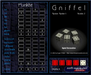 Gniffel Screenshot