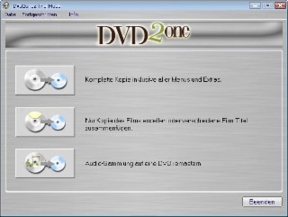 DVD2one Screenshot