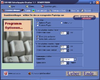 Schreibpapier Screenshot