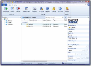 Passwort Depot Screenshot