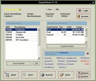 DepotCheck Screenshot