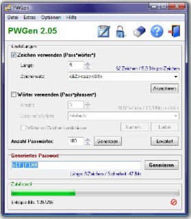 PWGen Screenshot