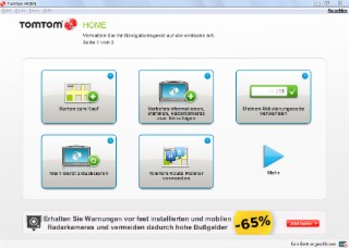 TomTom HOME Screenshot