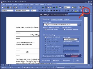CIB pdf-Plugin Screenshot