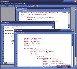 PHP-Writer Screenshot