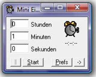 Mini EierUhr Screenshot