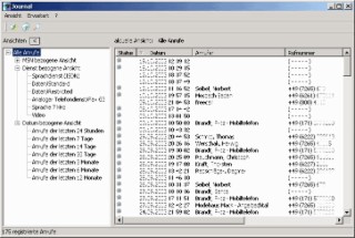 jAnrufmonitor Screenshot