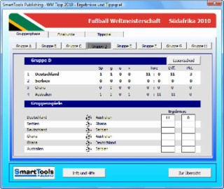 WM-Tipp 2010 Screenshot