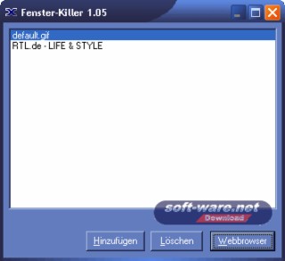Fenster-Killer Screenshot