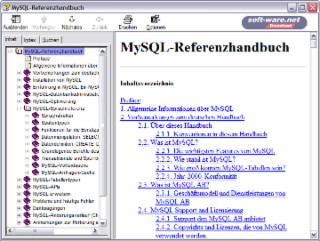 MySQL Handbuch Screenshot