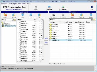 FTP Commander Screenshot