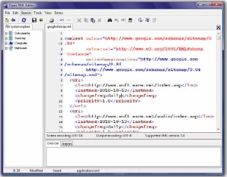 Open XML Editor Screenshot
