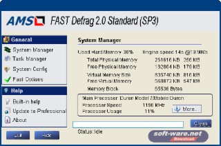 Fast Defrag Screenshot