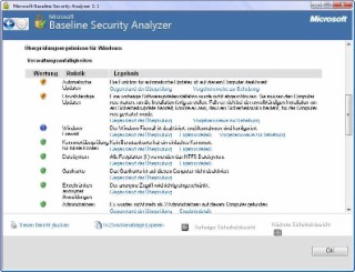 Security Analyzer Screenshot
