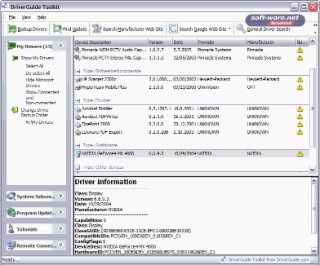 DriverGuide Screenshot
