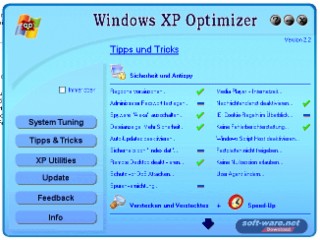 XP Optimizer Screenshot