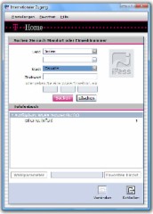 T-Home Einwahl Internationaler Zugang 3.60