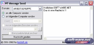 NT MessageSend Screenshot