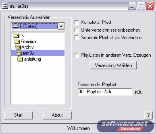 m.m3u Screenshot