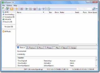 BitTorrent Screenshot