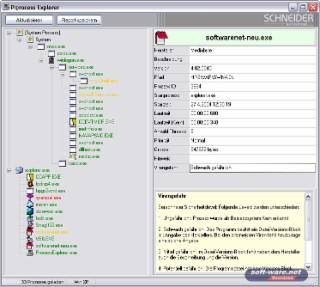 P@rocess Explorer Screenshot