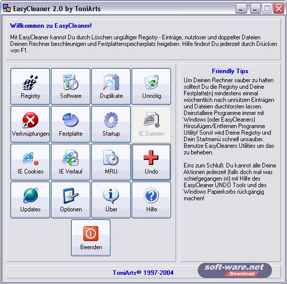 EasyCleaner Screenshot