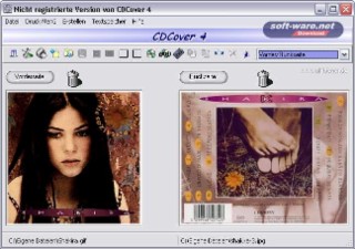 CD Cover Screenshot