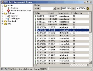 ISDN-Call Manager Screenshot