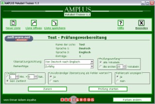 Vokabel-Trainer Screenshot