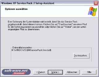 Windows XP SP2 Screenshot