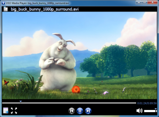 VSO Media Player Screenshot