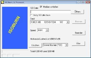 ISOBurn Screenshot
