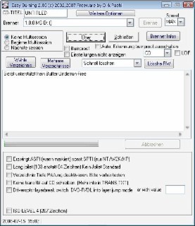 Easy Burning Screenshot